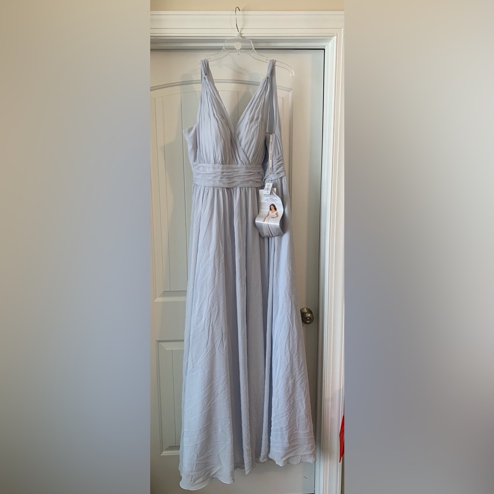 Elegant Light Blue Evening Gown